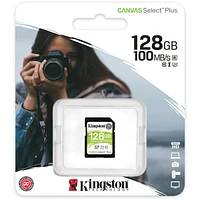 128GB SDXC Canvas Select Plus