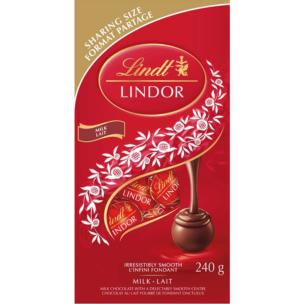 LINDOR Milk Chocolate Truffles Bag