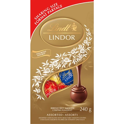 LINDOR Assorted Chocolate Truffles Bag