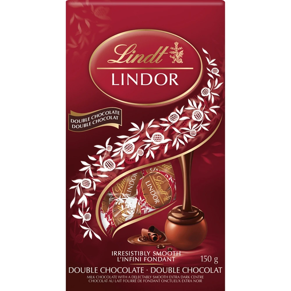 Truffes LINDOR double chocolat – Sachet