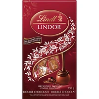 Truffes LINDOR double chocolat – Sachet
