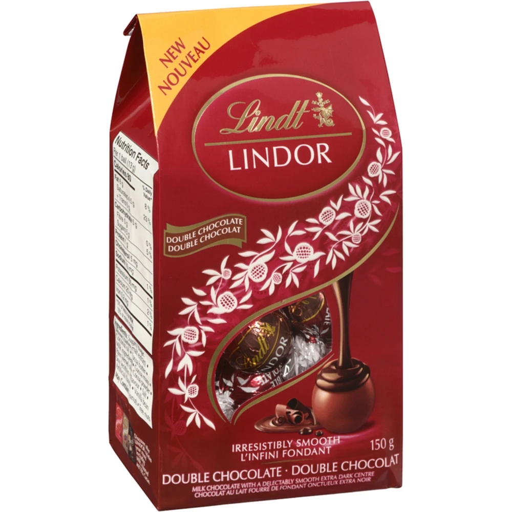Truffes LINDOR double chocolat – Sachet