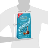 Truffes LINDOR au chocolat lait avec caramel et sel de mer  – Sachet