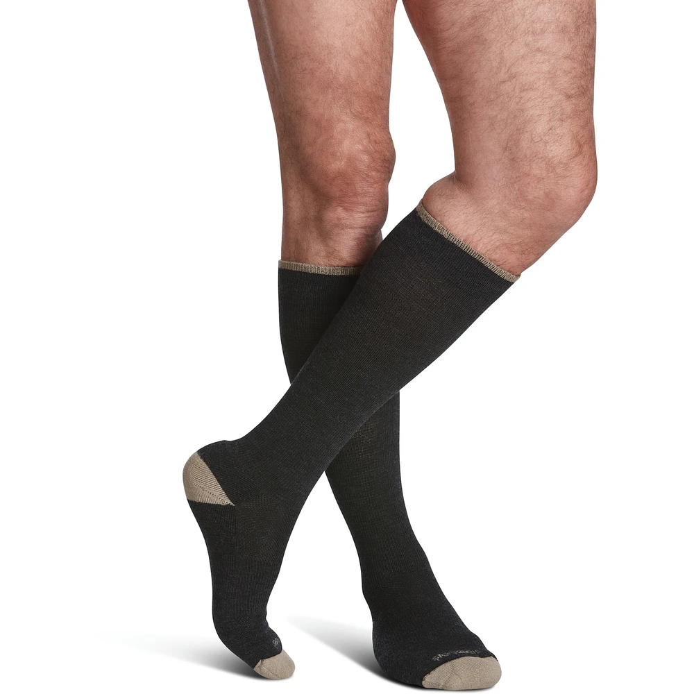 Merino Outdoor Sock Compression Socks, Unisex, Charcoal
