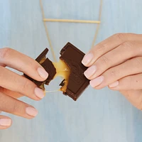 Sea Salt and Caramel Dark Chocolate Squares