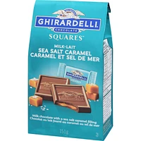 Squares Milk Chocolate With A Sea Salt Caramel Filling