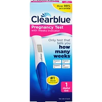 Pregnancy Test with Weeks Indicator, Value Pack, 1 Count