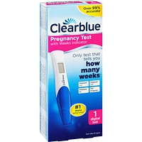 Pregnancy Test with Weeks Indicator, Value Pack, 1 Count