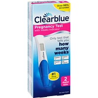 Pregnancy Test with Weeks Indicator, 2 Count