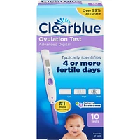 Advanced Digital Ovulation Predictor Kit, 10 ovulation tests