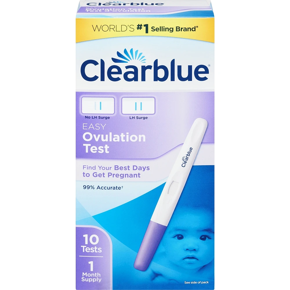 Easy Ovulation Predictor Kit, 10 Ovulation Tests
