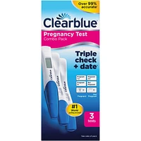 Pregnancy Test Combo Pack Triple-Check & Date
