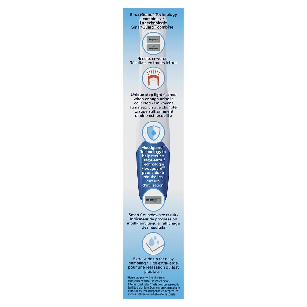 Digital Ultra Early Pregnancy Test Kit, Early Detection at Home Pregnancy Test, 1 Test