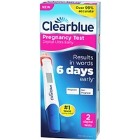 Clearblue Pregnancy Test Digital Ultra Early 2ct