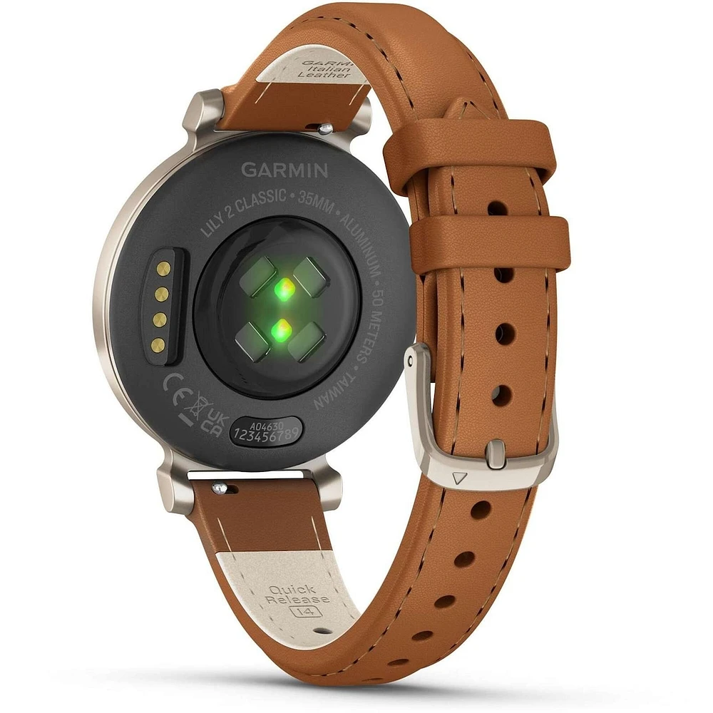 Lily 2 Classic with Tan Leather Band