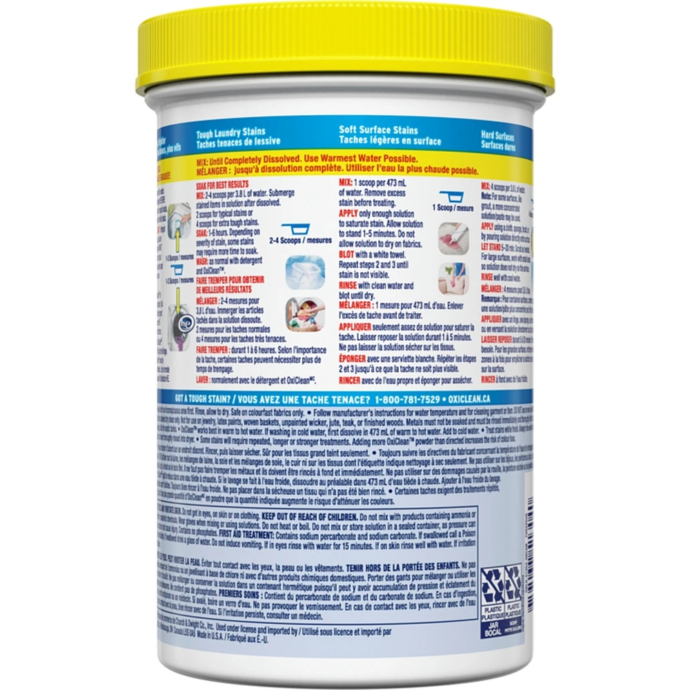 Versatile Stain Remover Powder