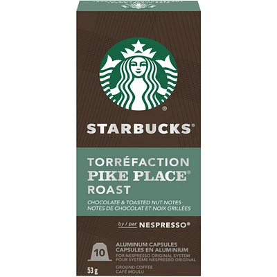 By Nespresso Pike Place Roast Coffee Pods