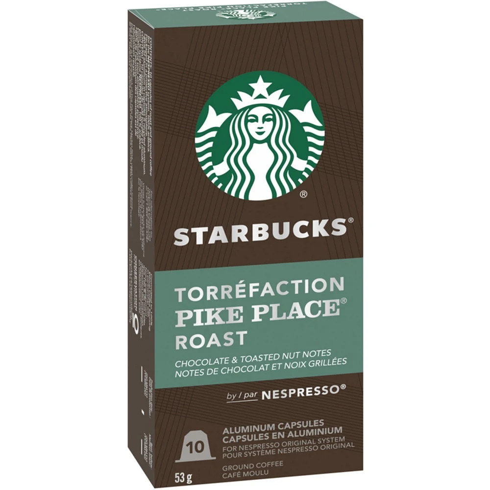 By Nespresso Pike Place Roast Coffee Pods