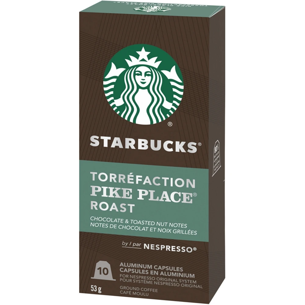 By Nespresso Pike Place Roast Coffee Pods