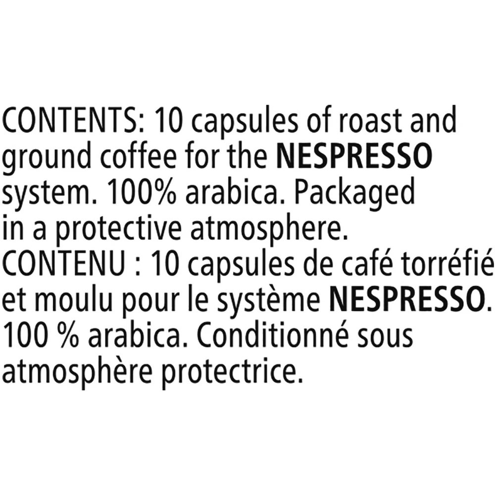 By Nespresso Espresso Roast Nespresso Coffee Capsules 10 Nespresso Coffee Pods
