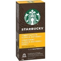 By Nespresso Blonde Espresso Roast Coffee Capsules 10 Nespresso Coffee Pods