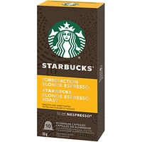 By Nespresso Blonde Espresso Roast Coffee Capsules 10 Nespresso Coffee Pods