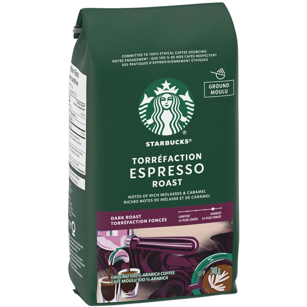 Espresso Roast Dark Roast Ground Coffee Bag