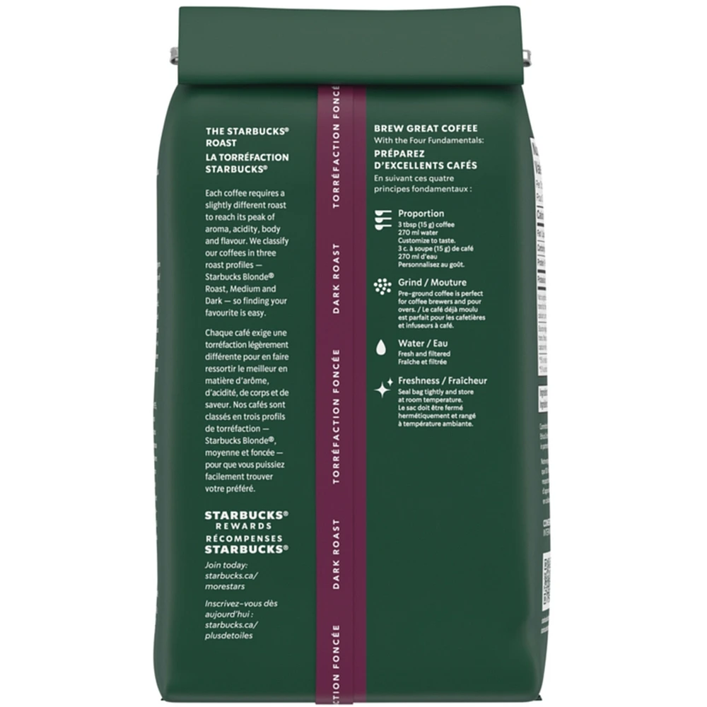 Espresso Roast Dark Roast Ground Coffee Bag