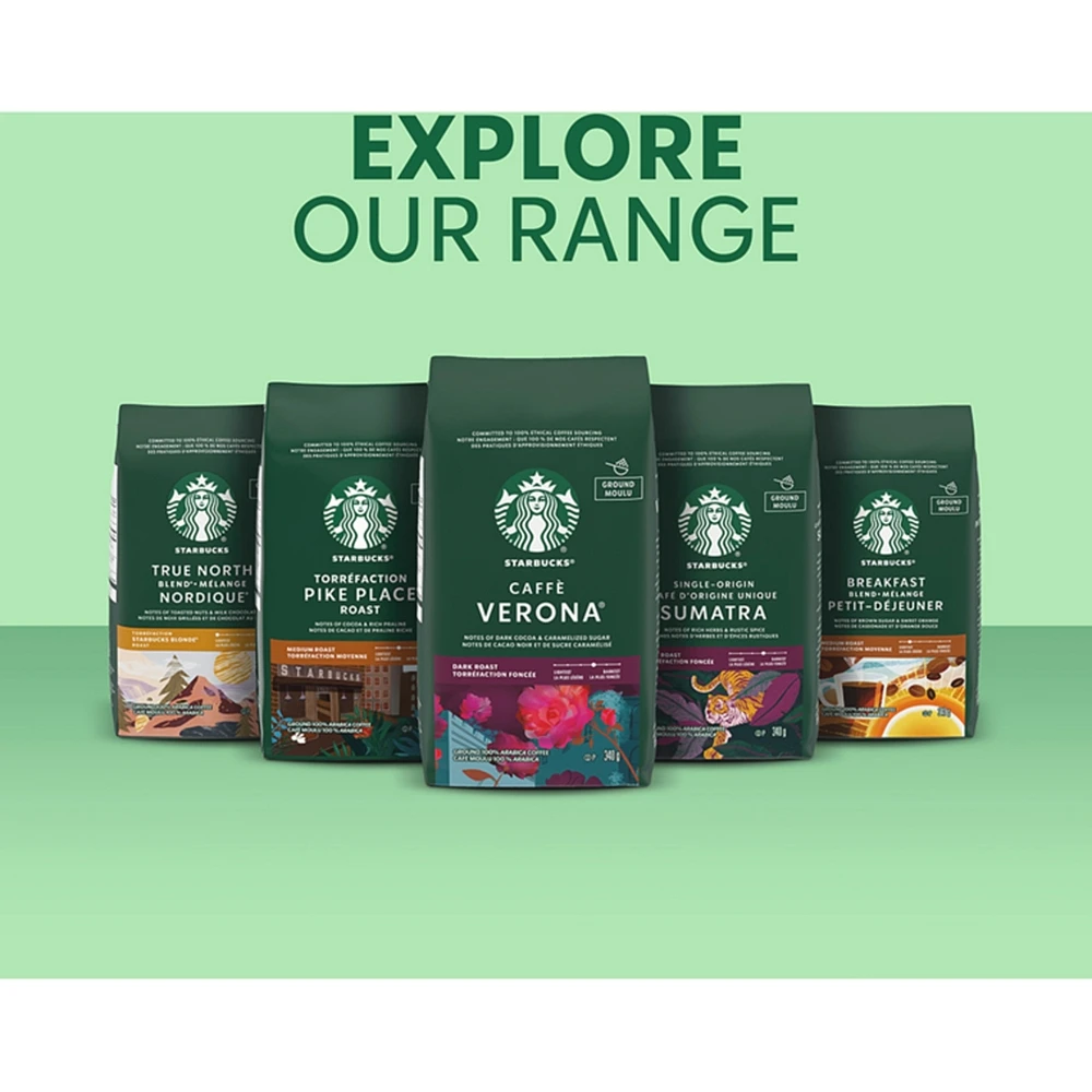 Espresso Roast Dark Roast Ground Coffee Bag