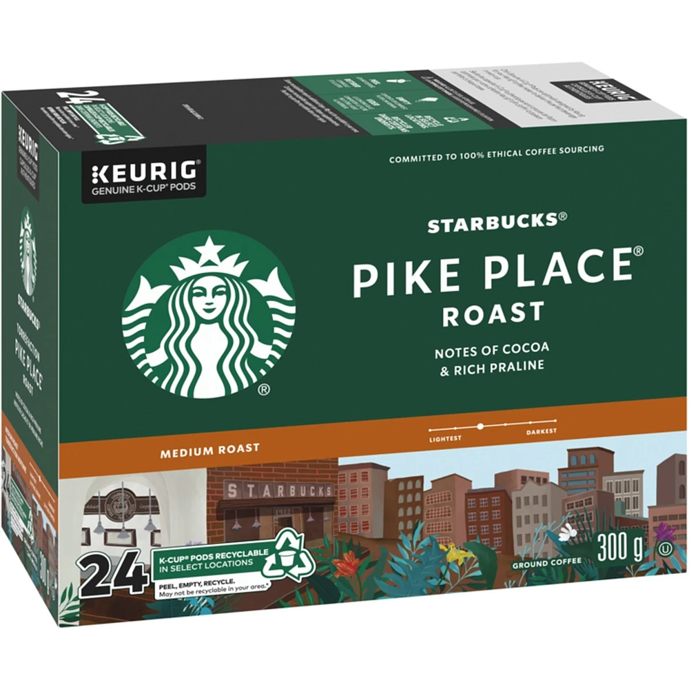 Ground Coffee Pike Place Roast Medium Roast