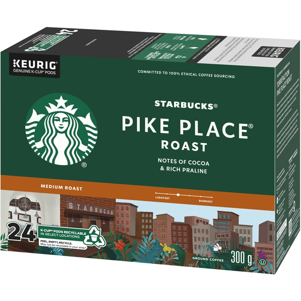 Ground Coffee Pike Place Roast Medium Roast