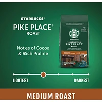 Ground 100% Arabica Coffee Pike Place Medium Roast
