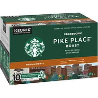 Pike Place Roast Medium Roast Ground Coffee K-Cup Pods