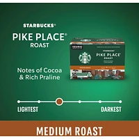 Pike Place Roast Medium Roast Ground Coffee K-Cup Pods