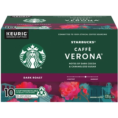 Verona Dark Roast Ground Coffee K-Cup Pods