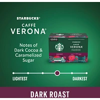 Verona Dark Roast Ground Coffee K-Cup Pods