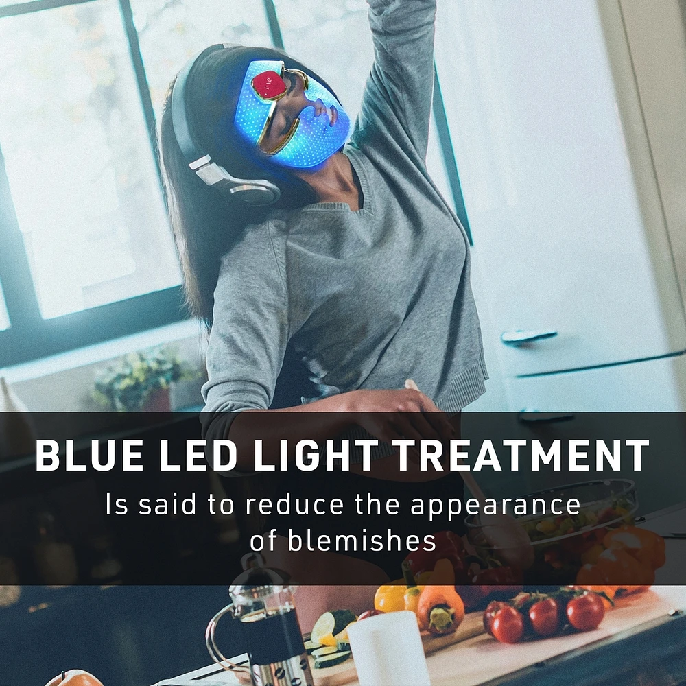 201 RGB LED Silicone Face Mask