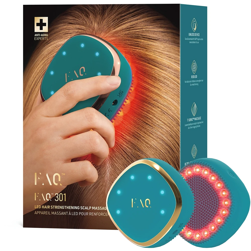FAQ™ 301 LED Hair Strengthening Scalp Massager