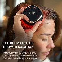 FAQ™ 302 Laser & LED Hair Regrowth Scalp Massager