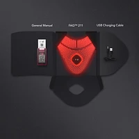FAQ™ 211 Silicone LED + Near-Infrared Neck & Décolleté Mask