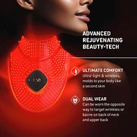 FAQ™ 211 Silicone LED + Near-Infrared Neck & Décolleté Mask