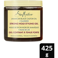 Jamaican Black Castor Oil Strong Hold Hair Styling Gel With Flaxseed