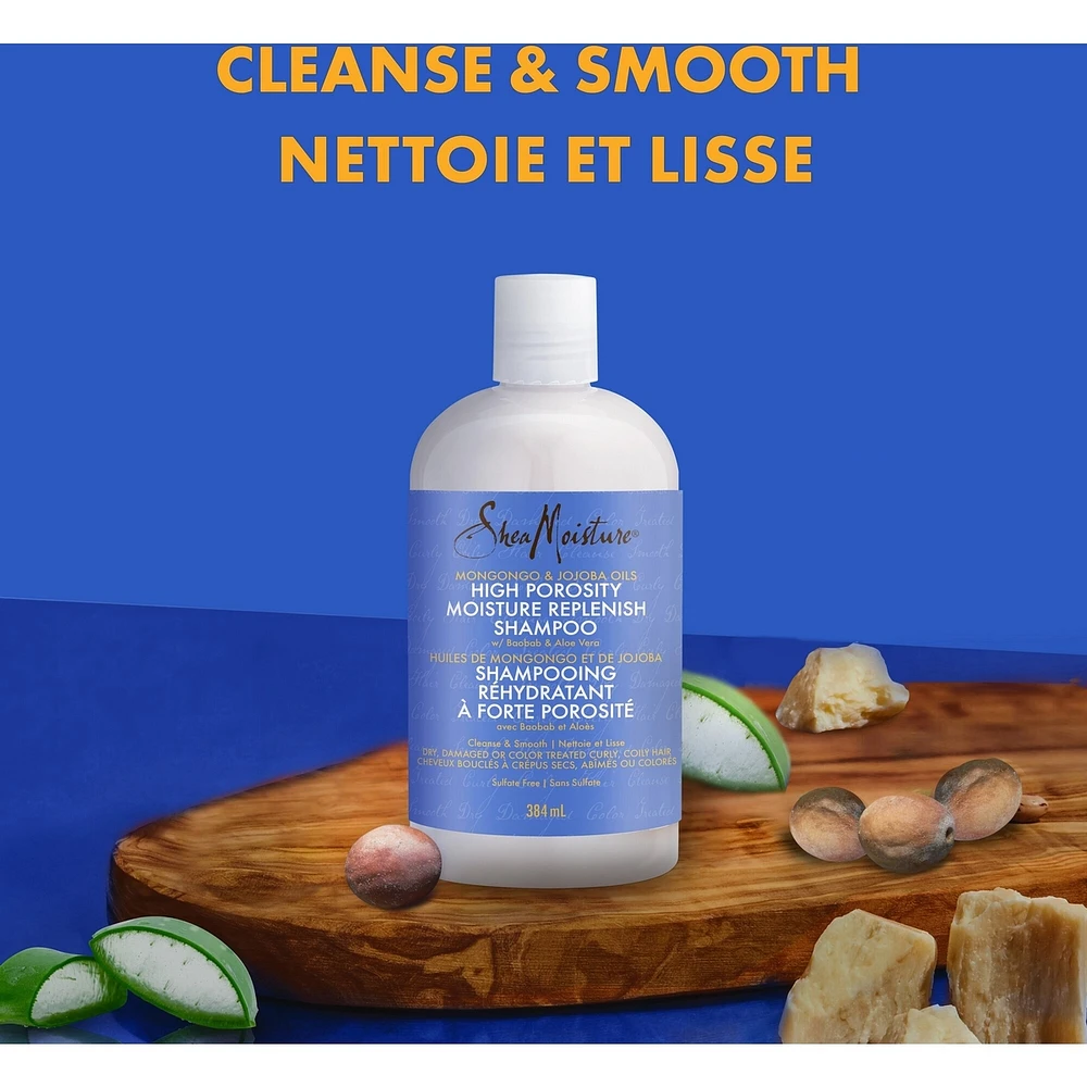 High Porosity Moisture Replenish Shampoo Shampoo with Mongongo & Jojoba Oils