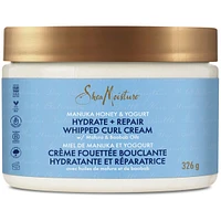 Hair Styling Whipped Curl Cream for Moisturized Hair Manuka Honey & Yogurt with Mafura & Boabab Oils