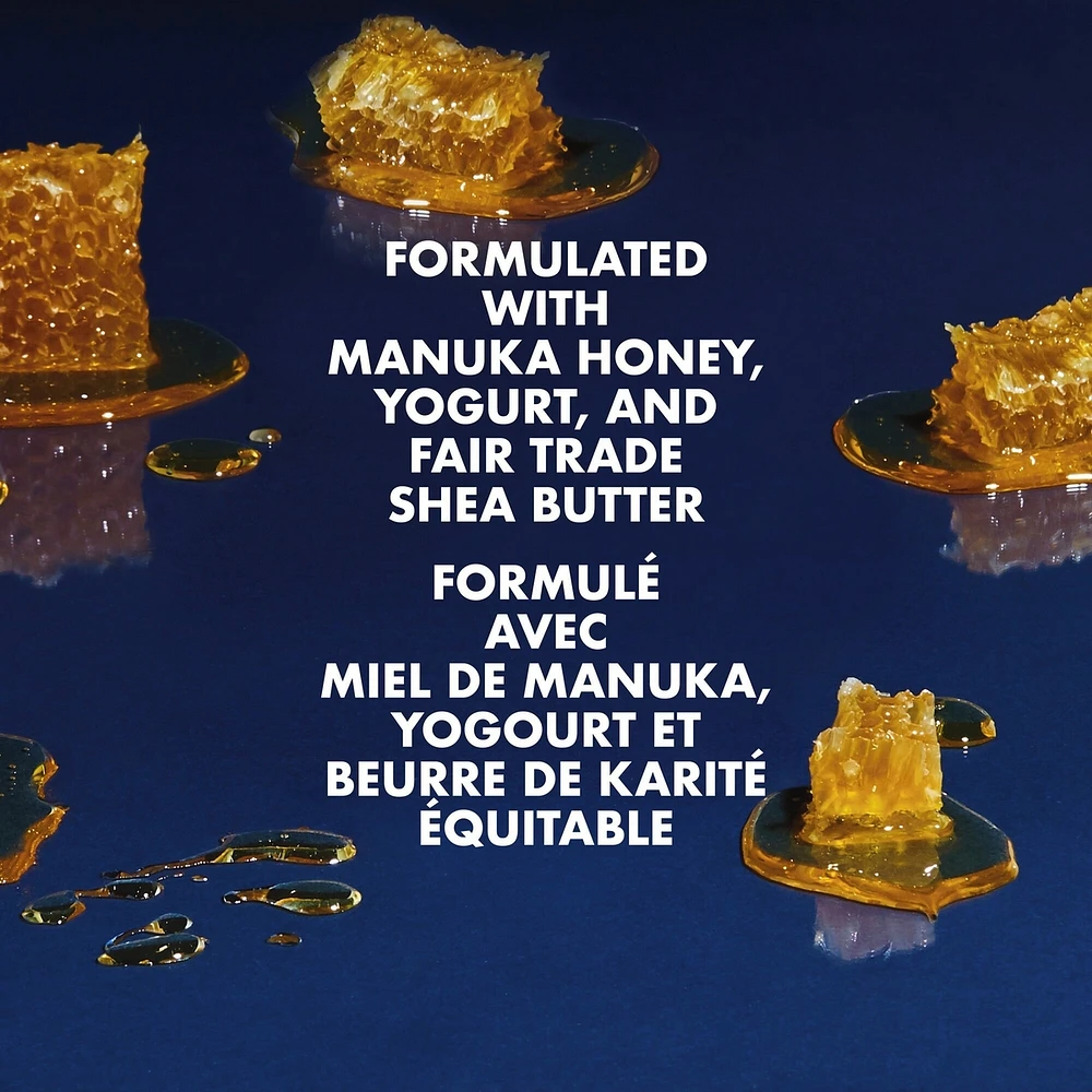 Hair Styling Whipped Curl Cream for Moisturized Hair Manuka Honey & Yogurt with Mafura & Boabab Oils