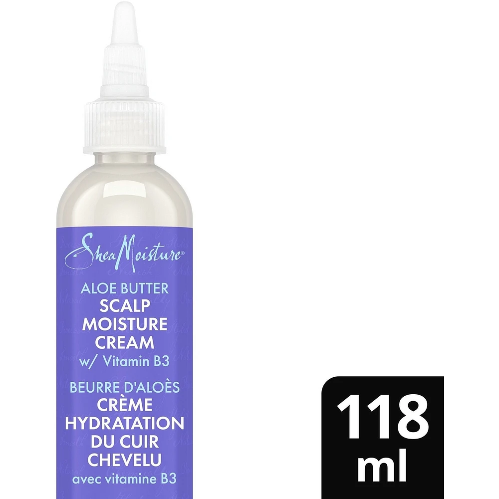 Aloe Butter Scalp Moisture Leave In Serum with Vitamin B3 for hydrated scalp & stronger, moisturized hair