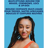 Multi-Styling Hair Mousse nourishing hair styling Manuka Honey & Yogurt with Mafura & Baobab Oils