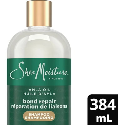 SheaMoisture  Amla Oil Bond Repair Shampoo  with Restorative Hydroplex Infusion to Strengthen Hair, 384 ML