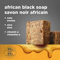 SheaMoisture Bar Soap Soothing and Clarifying bar soap African Black Soap with 24h shea moisture nutrients for Healthy, Glowing Skin