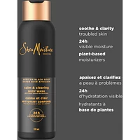 SheaMoisture Bar Soap Soothing and Clarifying bar soap African Black Soap with 24h shea moisture nutrients for Healthy, Glowing Skin